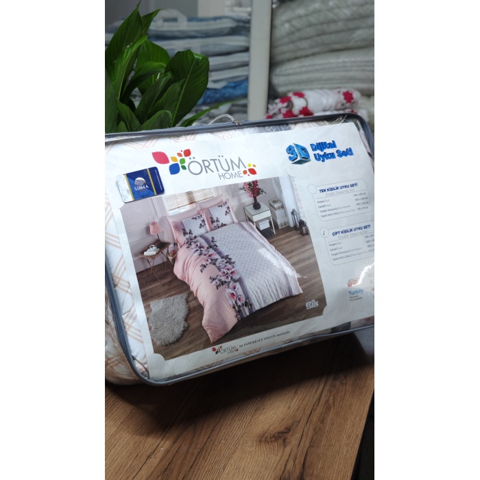 Örtüm Çift Kişilik Uyku Seti-Eliz