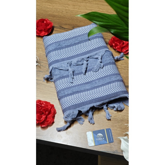 Sırma Home Saçaklı 6lı EL&Yüz Havlu Seti