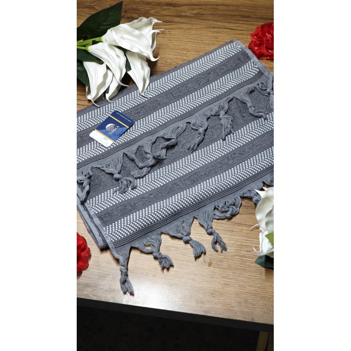 Sırma Home Saçaklı 6lı EL&Yüz Havlu Seti