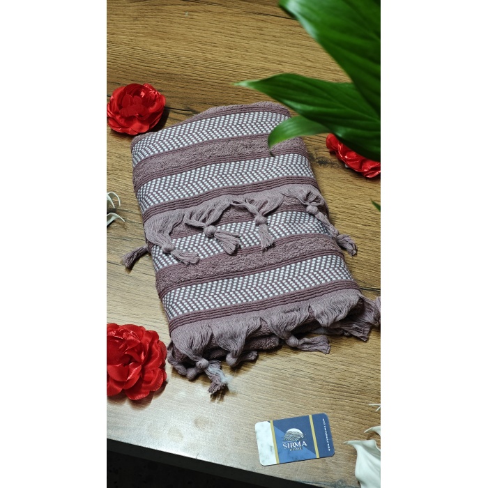 Sırma Home Saçaklı 6lı EL&Yüz Havlu Seti