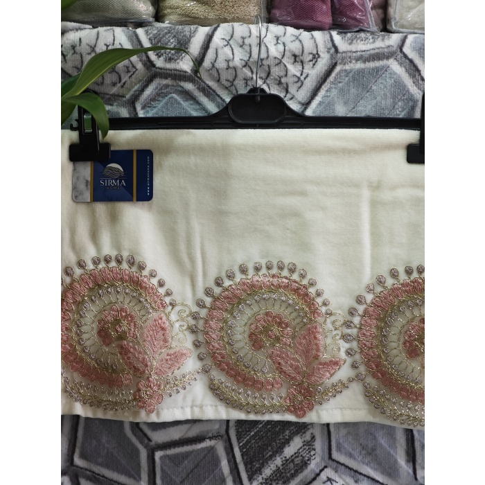 Sırma Home Fransız Güpürlü 6lı El&Yüz Havlu Seti