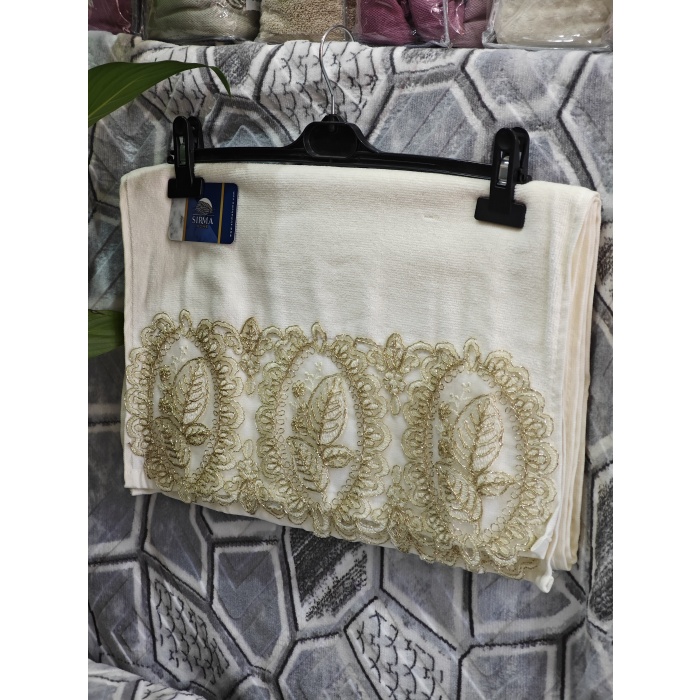 Sırma Home Fransız Güpürlü 6lı El&Yüz Havlu Seti