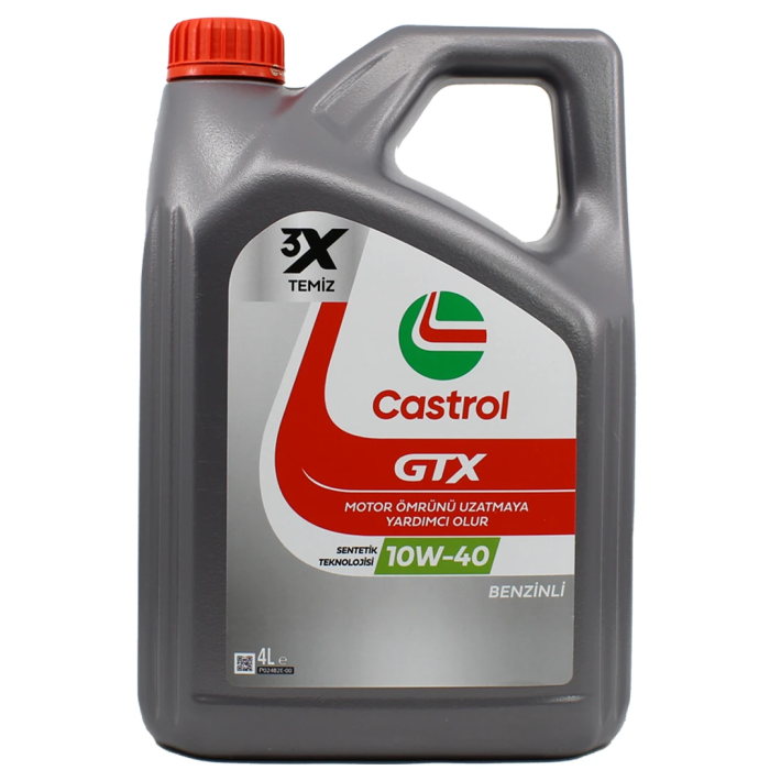 Castrol GTX 10W-40 A3/B4 TU 4 LT Motor Yağı