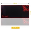 EÇB 90x40 Mouse Pad Gaming Oyuncu Gamer Kaymaz Taban Büyük Boy Ofis Tipi Fare Altlığı Goliathus 