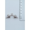 Halter - Dambıl Gümüş Kaplama Kolye Ucu