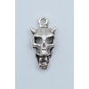 Minimal Diablo - Şeytan Gümüş Kaplama Kolye Ucu