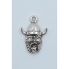 Minimal Viking Savaşçı Gümüş Kaplama Kolye Ucu