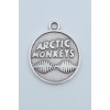 Arctic Monkeys Gümüş Kaplama Kolye Ucu