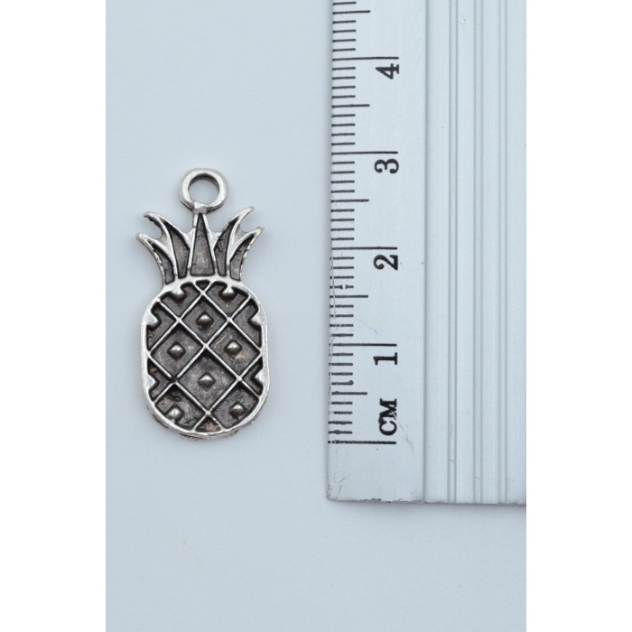 Ananas Gümüş Kaplama Kolye Ucu
