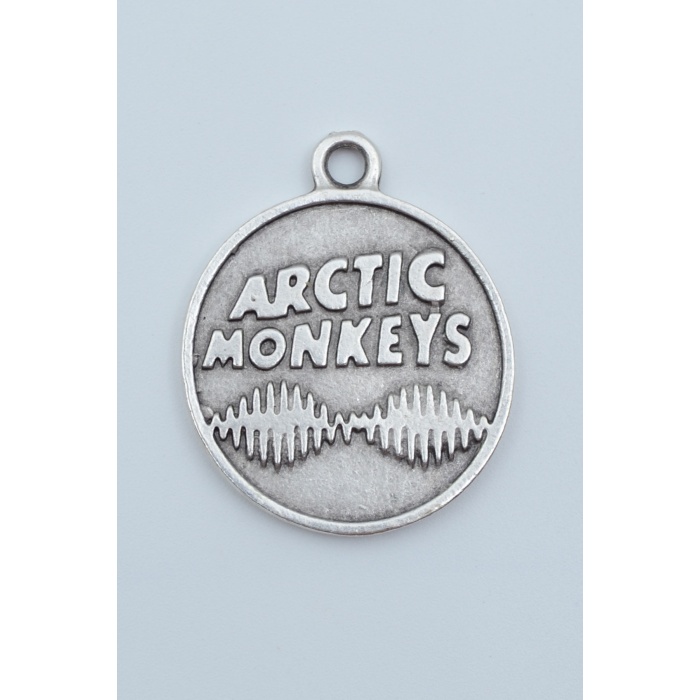 Arctic Monkeys Gümüş Kaplama Kolye Ucu
