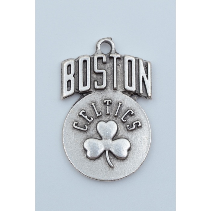 Boston Celtics  Gümüş Kaplama Kolye Ucu