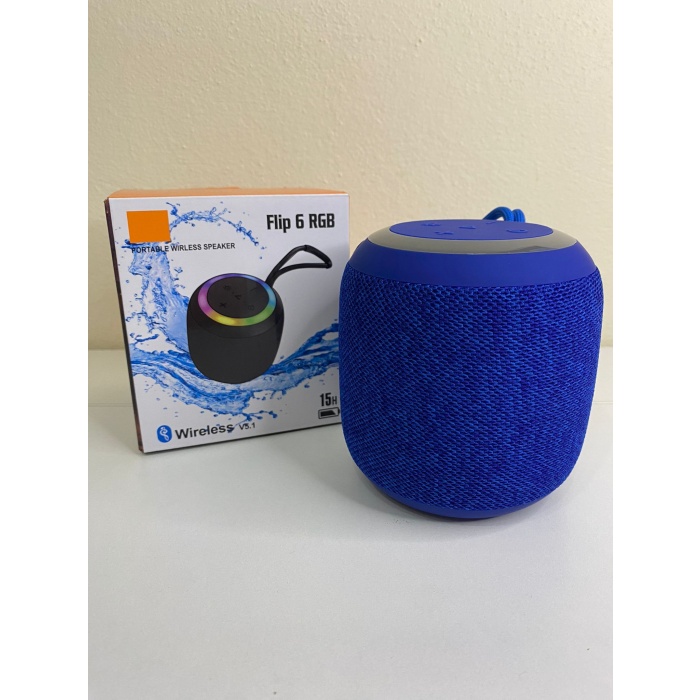 Flip 6 RGB Bluetooth Hoparlör(Mavi)