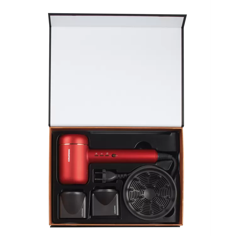 GRUNDIG HD 9980 IONICA RED Saç Kurutma Makinesi