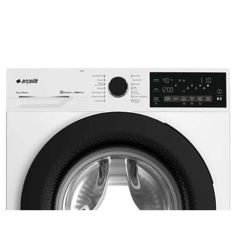 ARÇELİK 9140 PM 9 Kg Çamaşır Makinesi