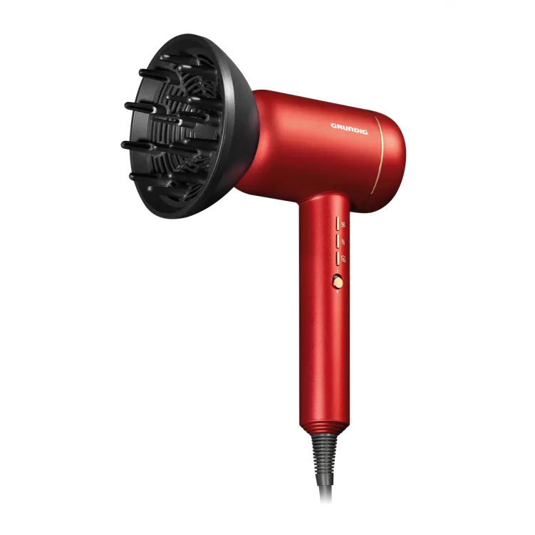 GRUNDIG HD 9980 IONICA RED Saç Kurutma Makinesi