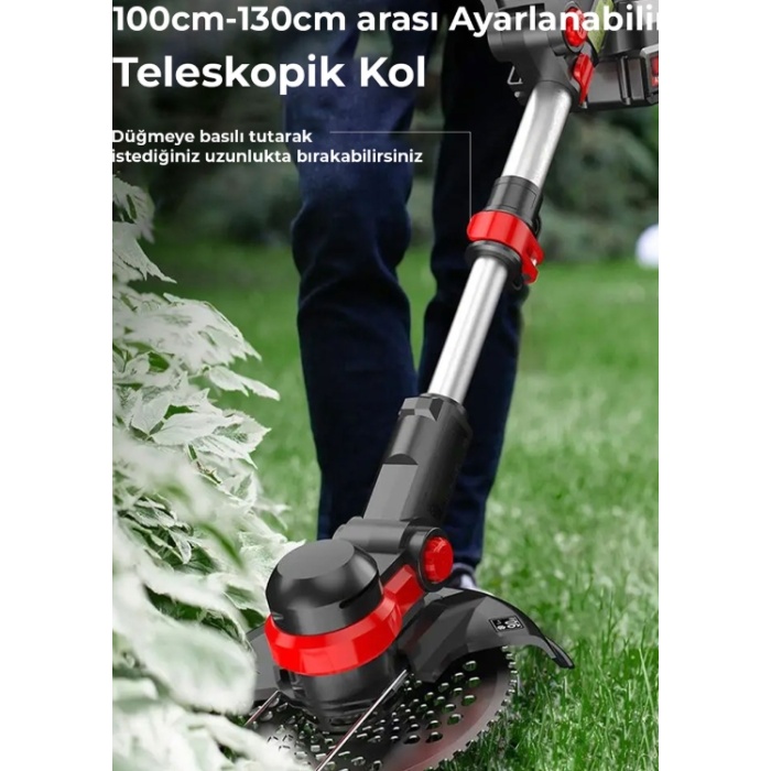 Şarjlı Çim Biçme Makinesi