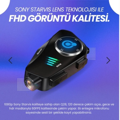 rexıng Q28 kemralı kask interkom