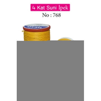 Oyalı 4 Kat Suni İpek İplik İğne Oyası Boncuk İpi Tığ Oyası No:768