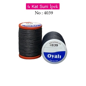 Oyalı 4 Kat Suni İpek İplik İğne Oyası Boncuk İpi Tığ Oyası No:4039