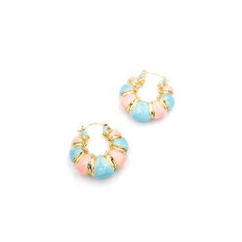 Mneli Küpe - ÇOK RENKLİ