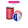 Oyalı 4 Kat Suni İpek İplik İğne Oyası Boncuk İpi Tığ Oyası No:27