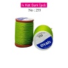Oyalı 4 Kat Suni İpek İplik İğne Oyası Boncuk İpi Tığ Oyası No:255