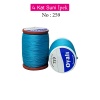Oyalı 4 Kat Suni İpek İplik İğne Oyası Boncuk İpi Tığ Oyası No:259