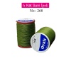 Oyalı 4 Kat Suni İpek İplik İğne Oyası Boncuk İpi Tığ Oyası No:268