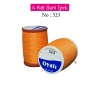 Oyalı 4 Kat Suni İpek İplik İğne Oyası Boncuk İpi Tığ Oyası No:323