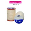 Oyalı 4 Kat Suni İpek İplik İğne Oyası Boncuk İpi Tığ Oyası No:501