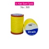 Oyalı 4 Kat Suni İpek İplik İğne Oyası Boncuk İpi Tığ Oyası No:505