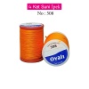 Oyalı 4 Kat Suni İpek İplik İğne Oyası Boncuk İpi Tığ Oyası No:508