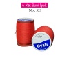 Oyalı 4 Kat Suni İpek İplik İğne Oyası Boncuk İpi Tığ Oyası No:521