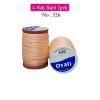 Oyalı 4 Kat Suni İpek İplik İğne Oyası Boncuk İpi Tığ Oyası No:526