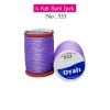 Oyalı 4 Kat Suni İpek İplik İğne Oyası Boncuk İpi Tığ Oyası No:533