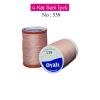 Oyalı 4 Kat Suni İpek İplik İğne Oyası Boncuk İpi Tığ Oyası No:539
