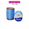 Oyalı 4 Kat Suni İpek İplik İğne Oyası Boncuk İpi Tığ Oyası No:540