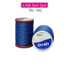 Oyalı 4 Kat Suni İpek İplik İğne Oyası Boncuk İpi Tığ Oyası No:542