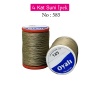 Oyalı 4 Kat Suni İpek İplik İğne Oyası Boncuk İpi Tığ Oyası No:585