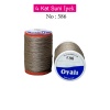Oyalı 4 Kat Suni İpek İplik İğne Oyası Boncuk İpi Tığ Oyası No:586