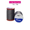 Oyalı 4 Kat Suni İpek İplik İğne Oyası Boncuk İpi Tığ Oyası No:708