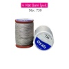 Oyalı 4 Kat Suni İpek İplik İğne Oyası Boncuk İpi Tığ Oyası No:739