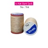 Oyalı 4 Kat Suni İpek İplik İğne Oyası Boncuk İpi Tığ Oyası No:764