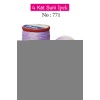 Oyalı 4 Kat Suni İpek İplik İğne Oyası Boncuk İpi Tığ Oyası No:771