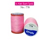 Oyalı 4 Kat Suni İpek İplik İğne Oyası Boncuk İpi Tığ Oyası No:778