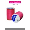 Oyalı 4 Kat Suni İpek İplik İğne Oyası Boncuk İpi Tığ Oyası No:779