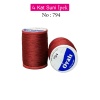 Oyalı 4 Kat Suni İpek İplik İğne Oyası Boncuk İpi Tığ Oyası No:794