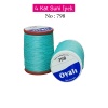 Oyalı 4 Kat Suni İpek İplik İğne Oyası Boncuk İpi Tığ Oyası No:798