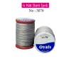 Oyalı 4 Kat Suni İpek İplik İğne Oyası Boncuk İpi Tığ Oyası No:3078