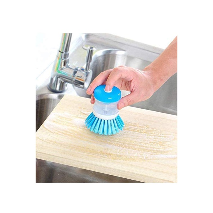 Sıvı Sabun Deterjan Hazneli Bulaşık Temizlik Fırçası